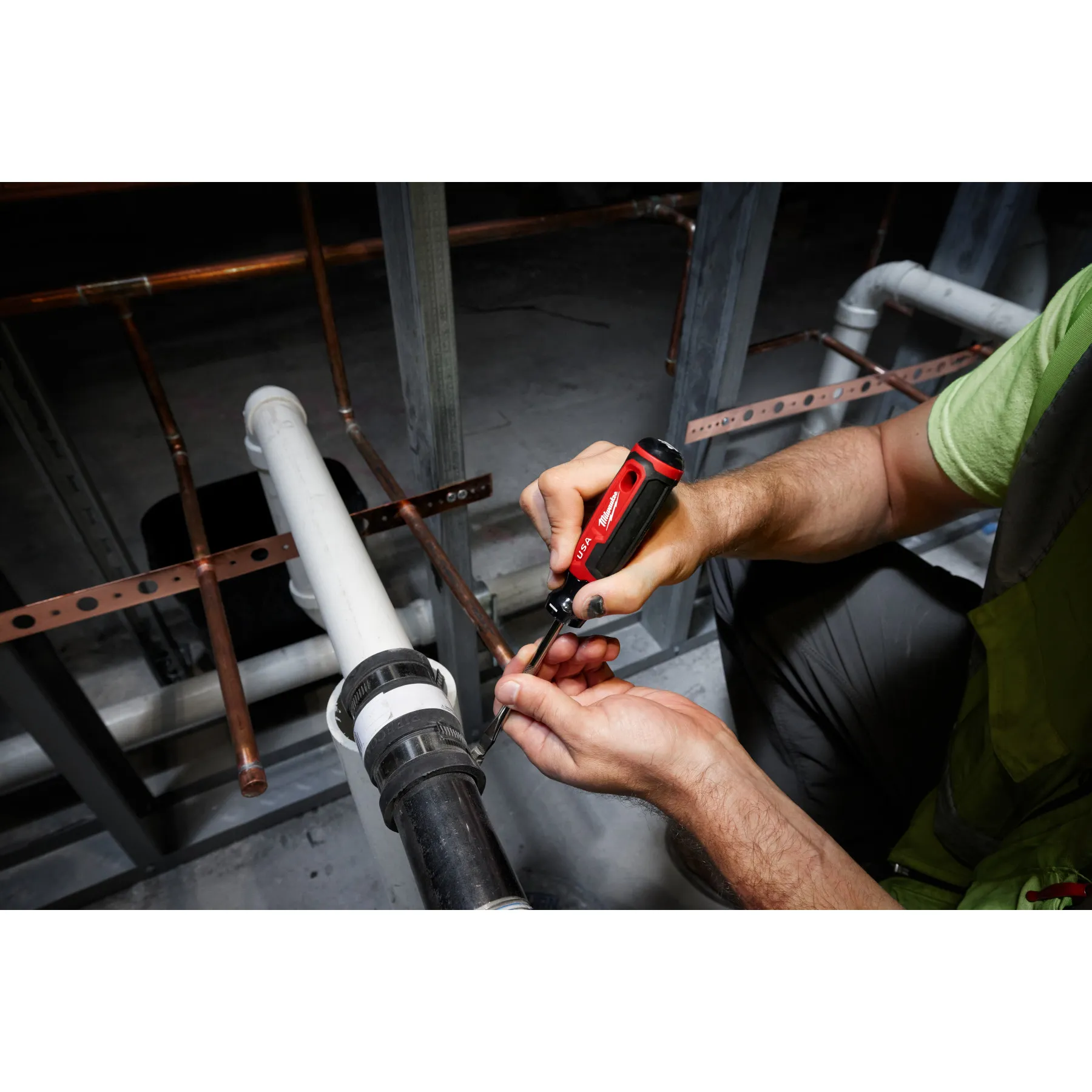 Milwaukee MT207, 5/16" Slotted 6" Cushion Grip Screwdriver (USA) - Image 4