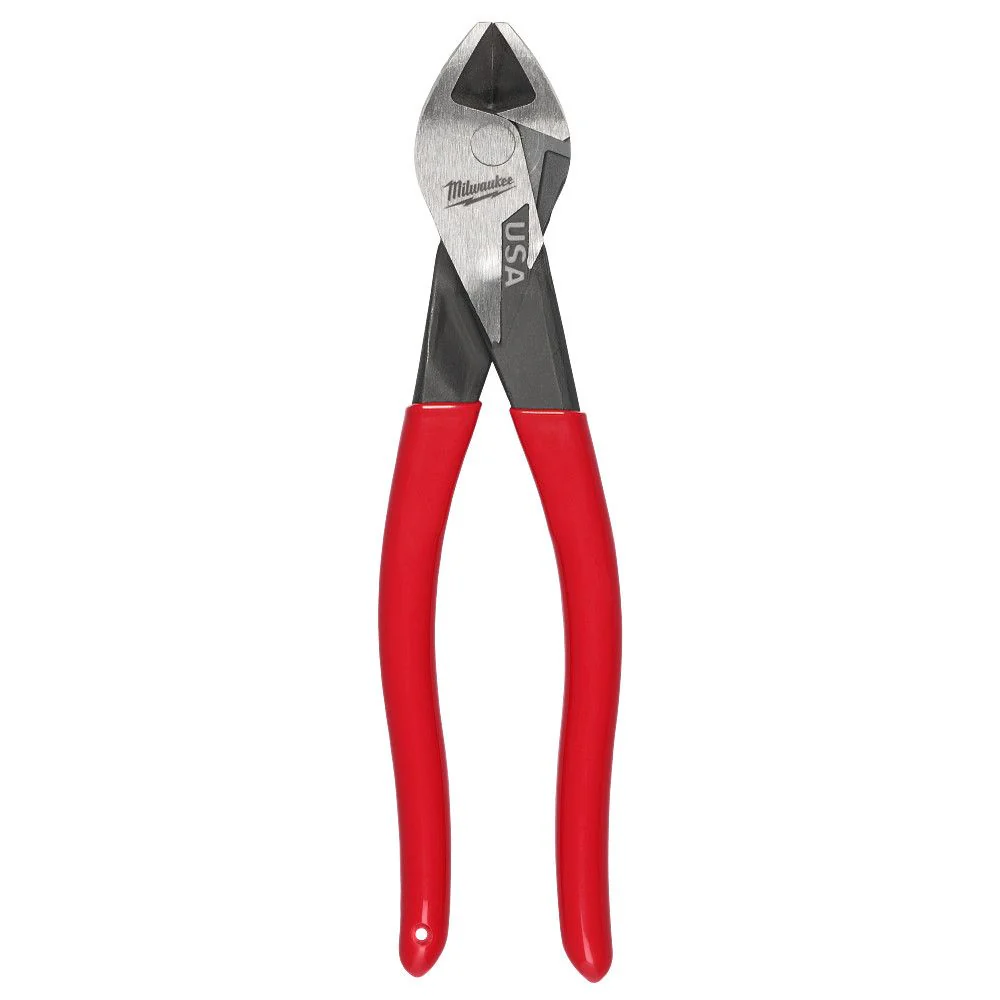 Milwaukee MT508A, 8" Angled Head Diagonal Dipped Grip Cutting Pliers (USA) - Image 12