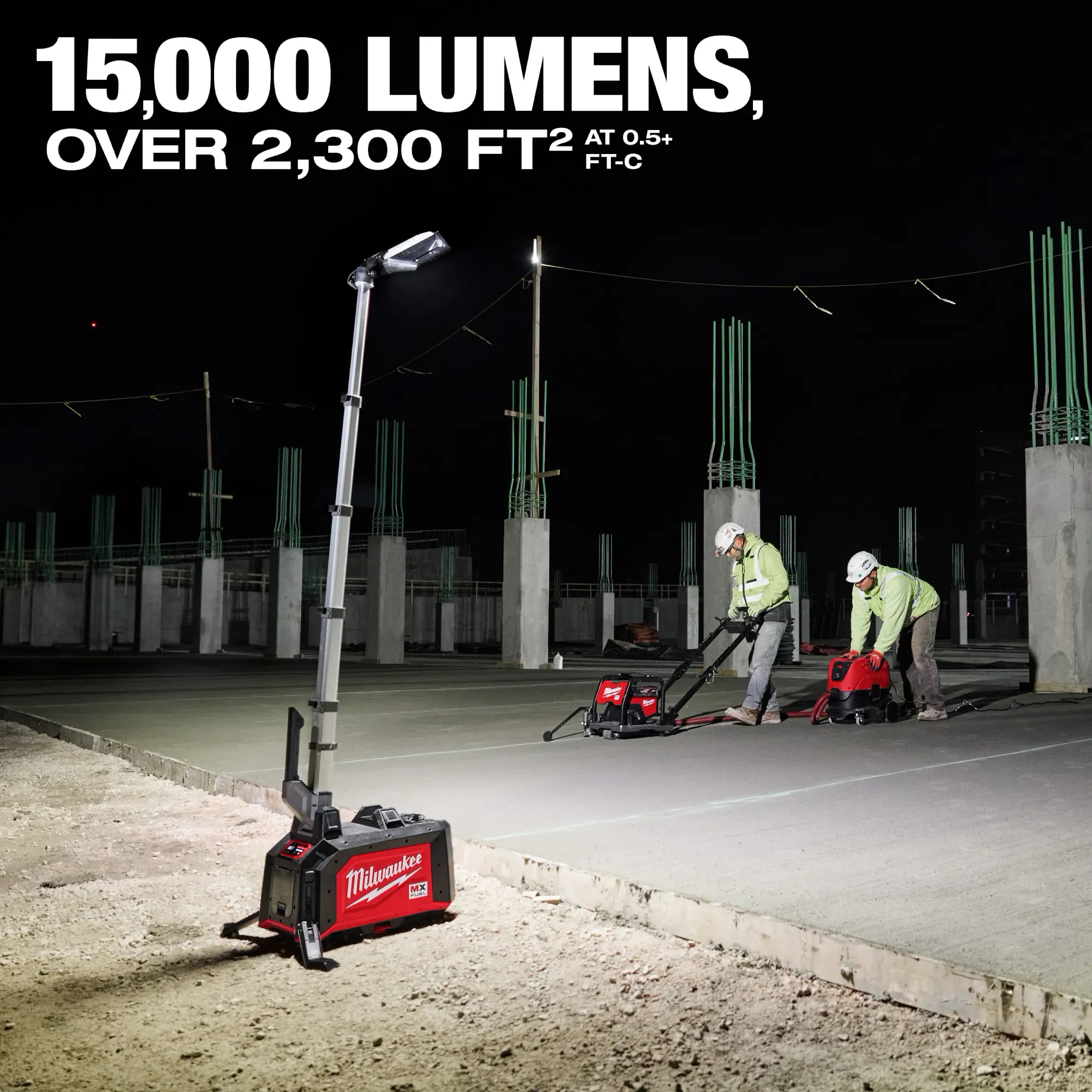 Milwaukee MXF040-1XC, MX FUEL™ ROCKET™ Dual Power Compact Tower Light - Image 4