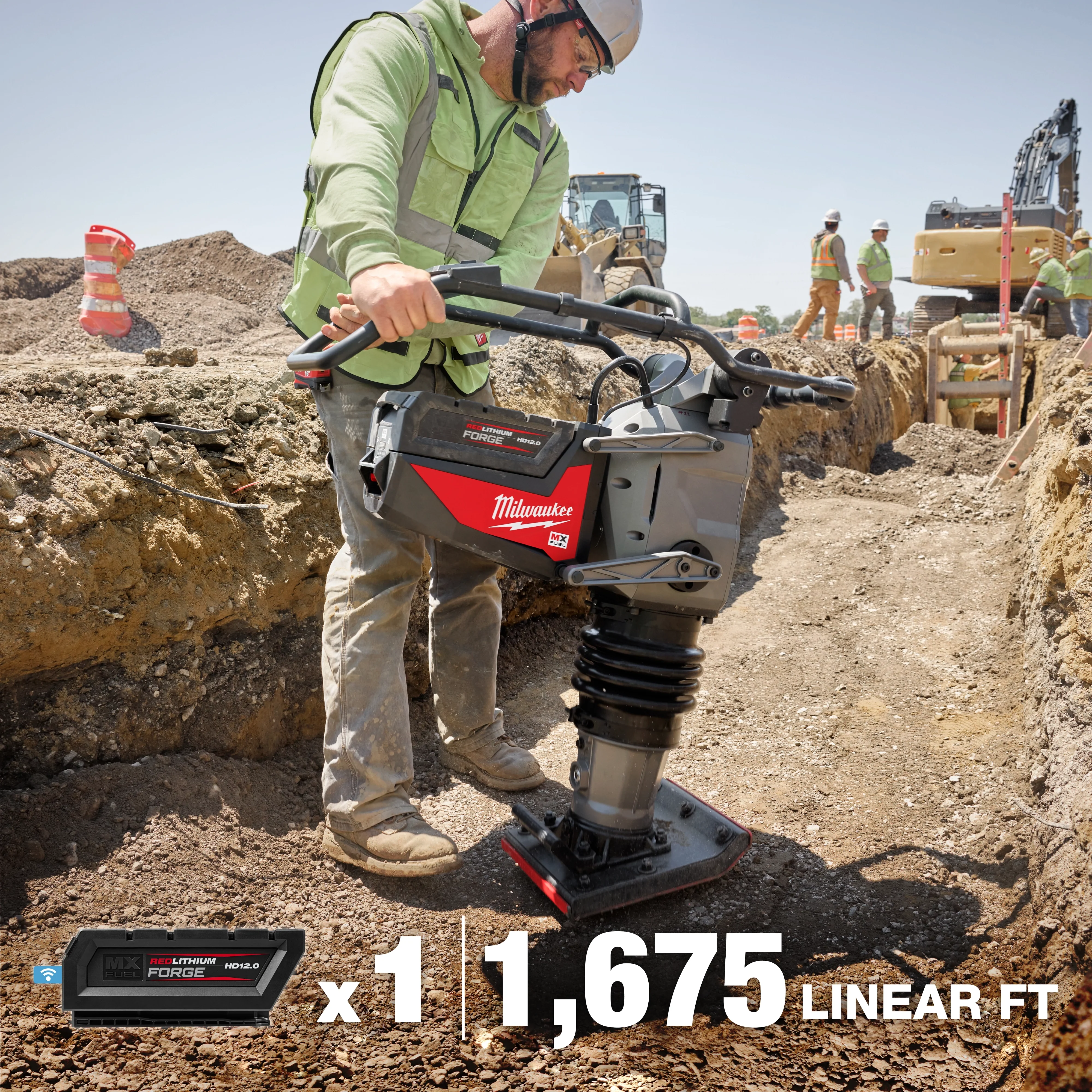 Milwaukee MXF270-2HD, MX FUEL Rammer Kit - Image 4