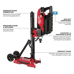 Milwaukee MXF301-2CXS, MX FUEL Handheld Core Drill Kit w/ Stand - Image 7