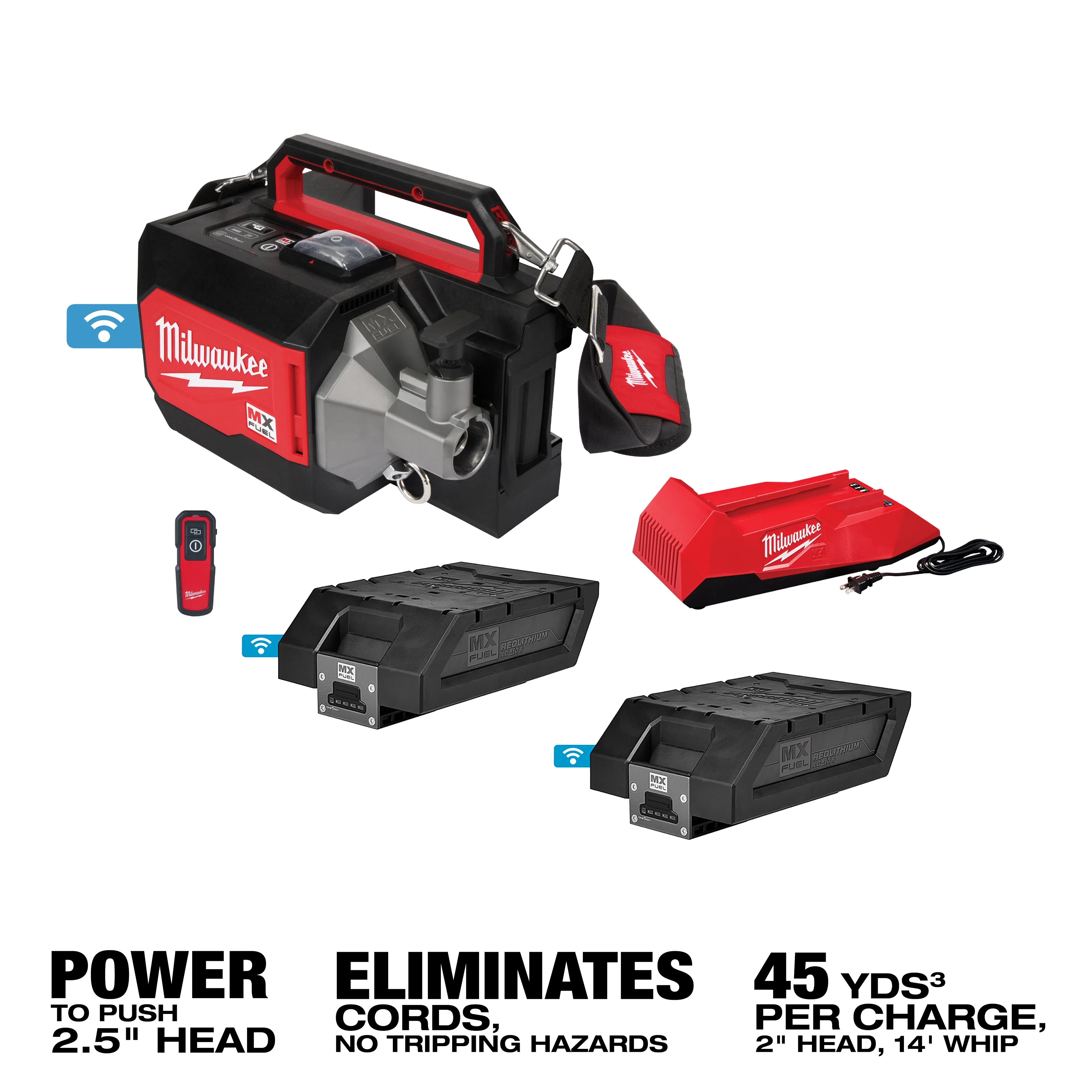 Milwaukee MXF370-2XC, MX FUEL Concrete Vibrator - Image 3