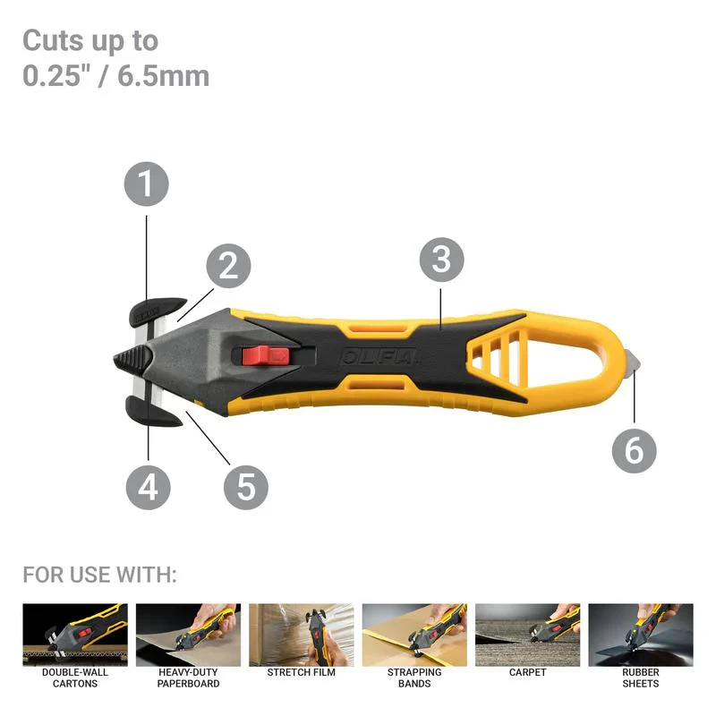 OLFA 1140922, Quick-Change Concealed Blade Safety Knife (SK-16) - Image 2