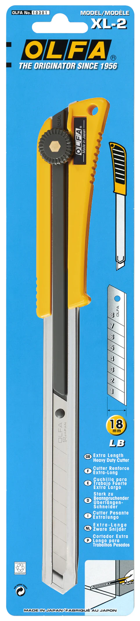 OLFA 9042, 18mm Extended Reach Utility Knife (XL-2) - Image 2