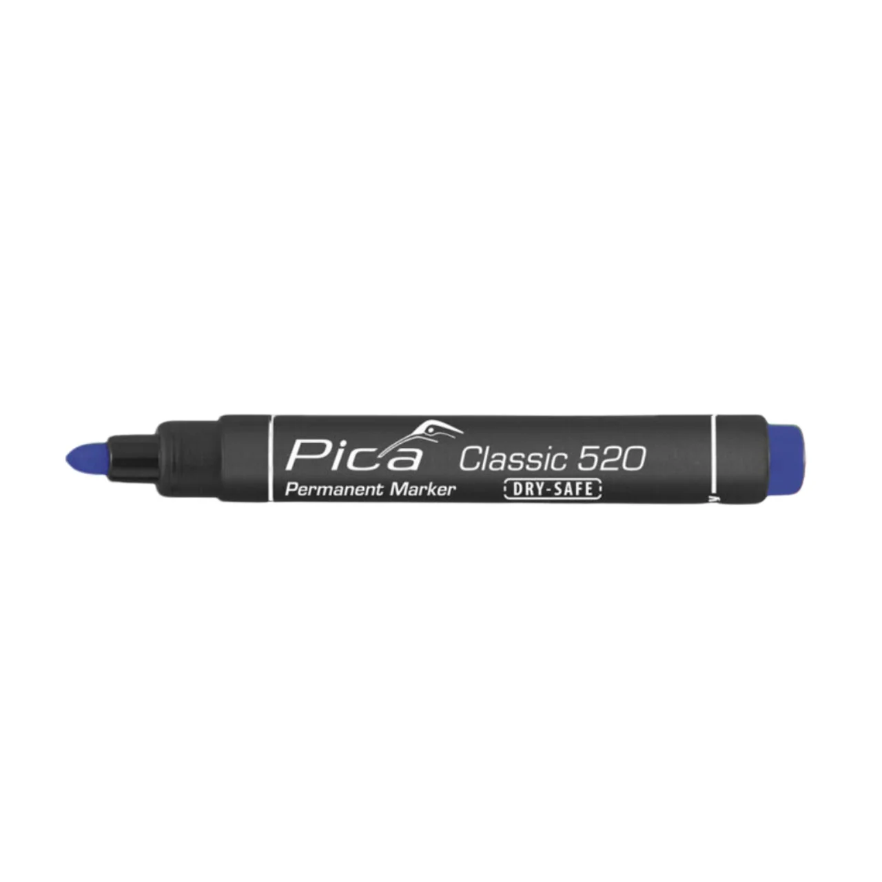 Pica 520/04, 4-Pack-Permanent Marker 1-4mm, Round tip, Red, Blue, Black and Instant White - Image 2