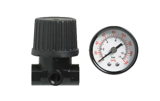 Porter-Cable PREG-14F, 1/4" Regulator with Gauge