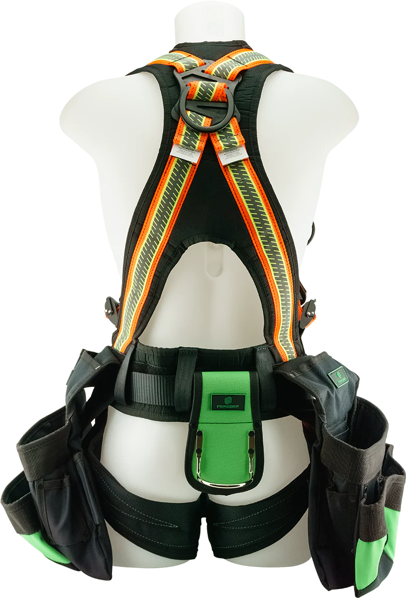 Primeline 23-046, JUGGERNAUT TRU-VIS UTILITY HARNESS WITH BAGS - SMALL - Image 2
