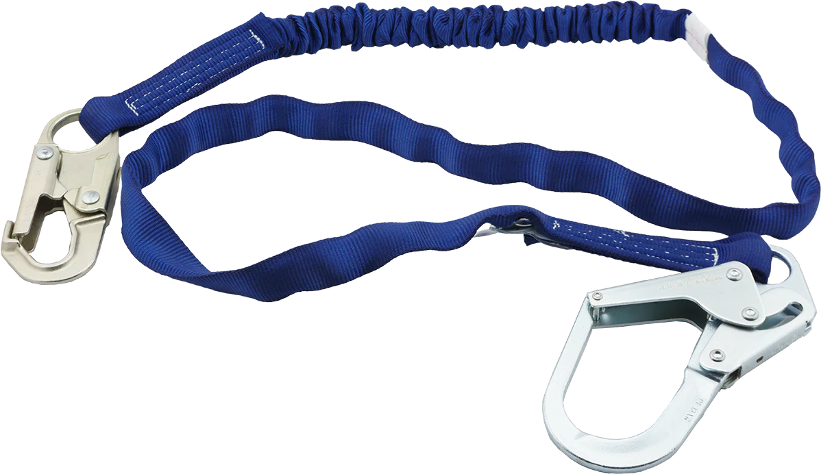Primeline 23-162, 6' Dual Hook Shock Absorbing Lanyard