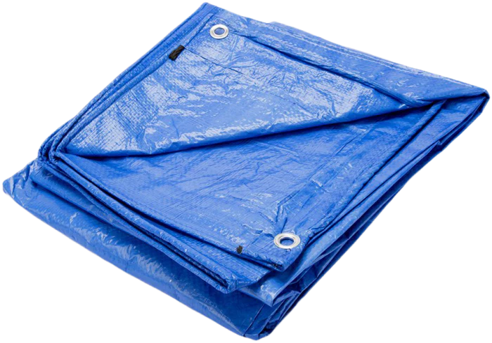 Primeline 38-1015,  8x8 Weave Blue Tarp 10 X 15