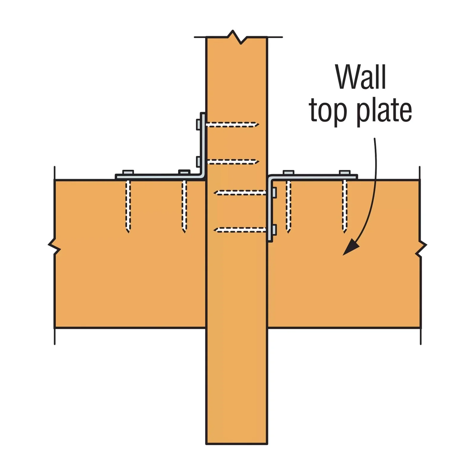 Simpson Strong Tie H2.5A, 18-Gauge Galvanized Hurricane Tie - Image 4