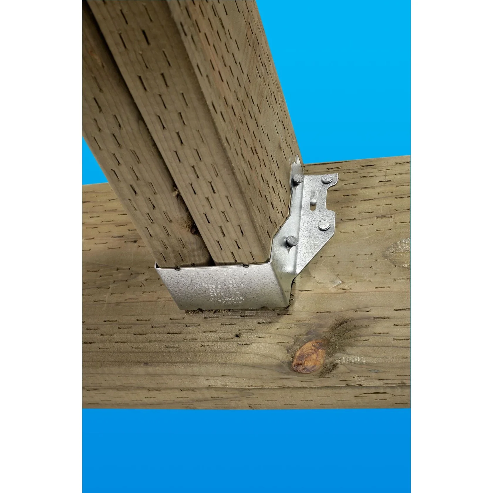 Simpson Strong Tie LUS26-2Z, ZMAX Galvanized Face-Mount Joist Hanger for Double 2x6 (25/Box) - Image 3