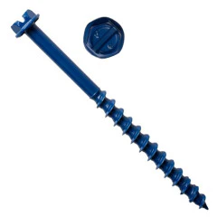 Simpson Strong Tie TNT25400H, Titen Turbo 1/4 x 4 Hex Head Concrete Screw 100pc