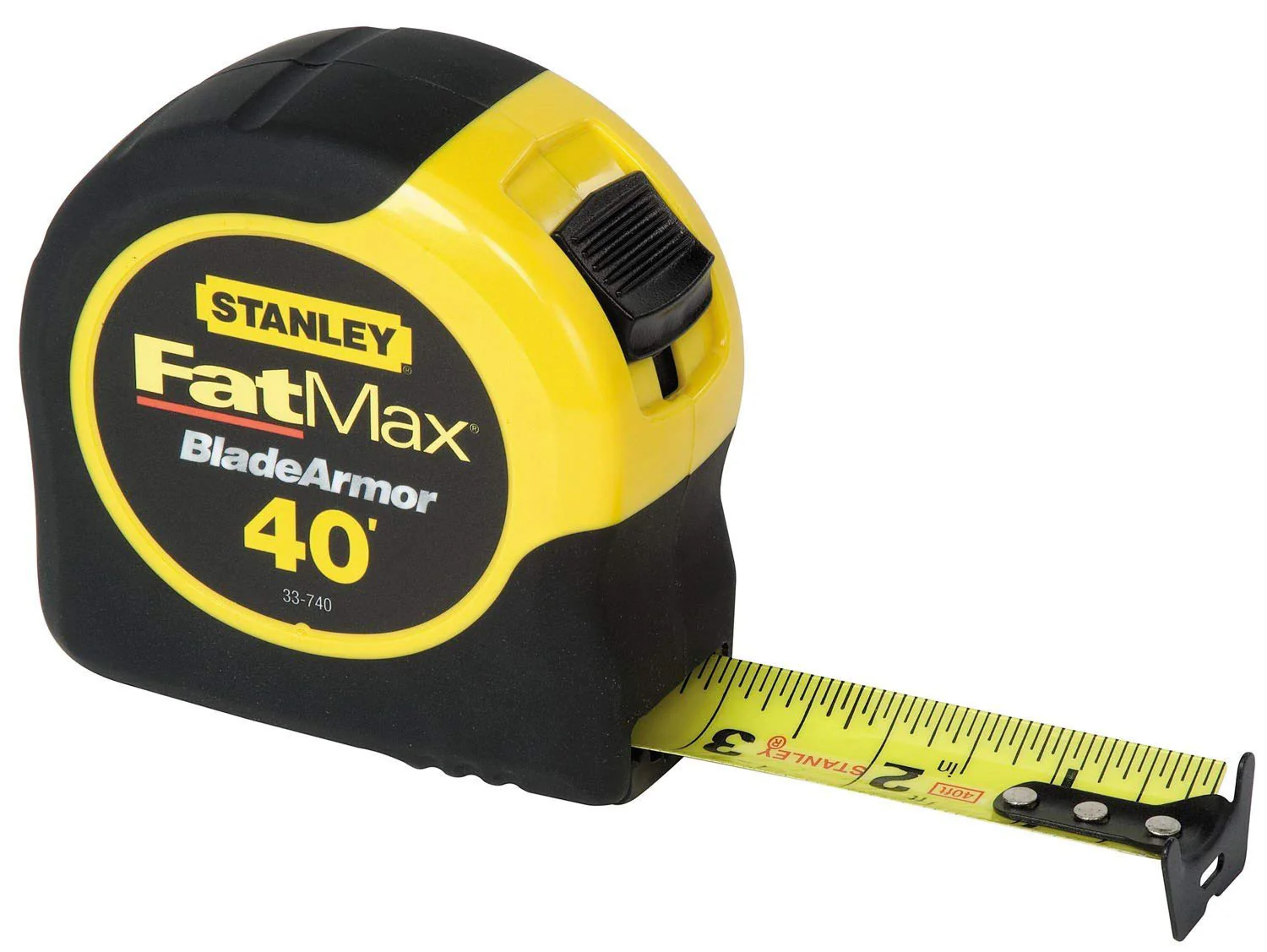 Stanley 33-740, 40' x 1-1/4" FATMAX Tape Measure - Image 3