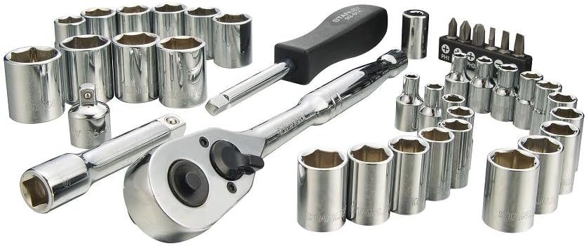 Stanley STMT71648, 1/4 in & 3/8 in Drive Mechanic Tool Set (40 pc) - Image 3