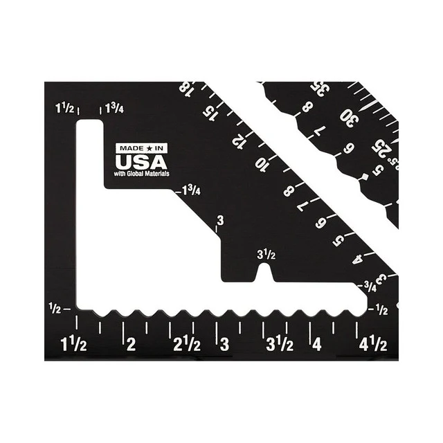 Stiletto STSQ7-L, 7" Carpenter Square with Level - Image 3