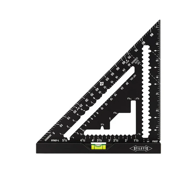Stiletto STSQ7-LP, 4.5in and 7in Rafter Square Set - Image 3