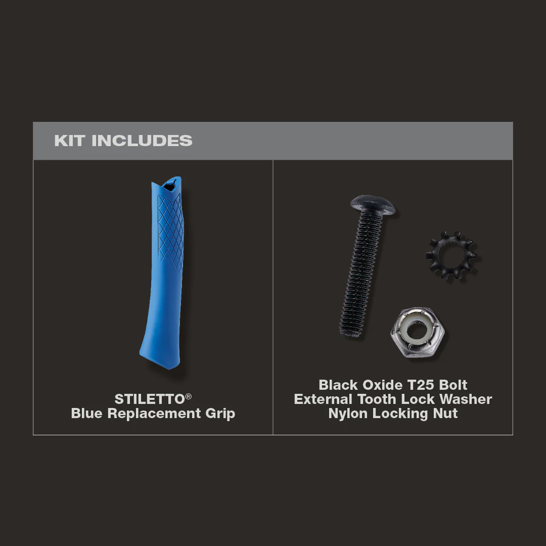 Stiletto TBRG-B, STILETTO® Blue Replacement Grip - Image 2