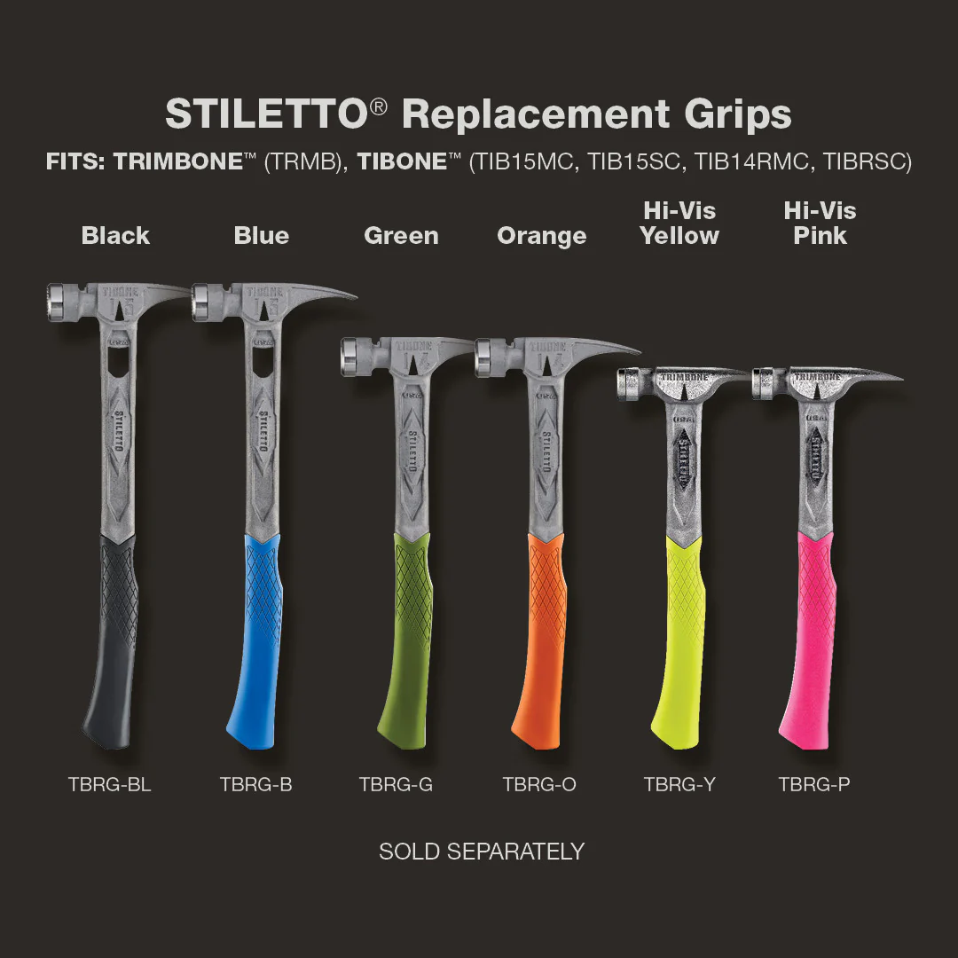 Stiletto TBRG-B, STILETTO® Blue Replacement Grip - Image 4