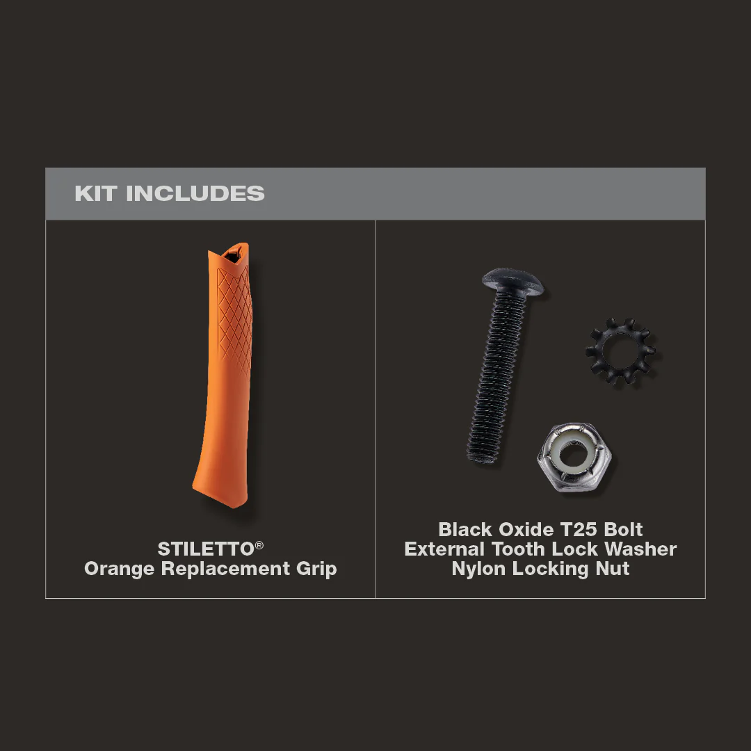 Stiletto TBRG-O, STILETTO® Orange Replacement Grip - Image 2