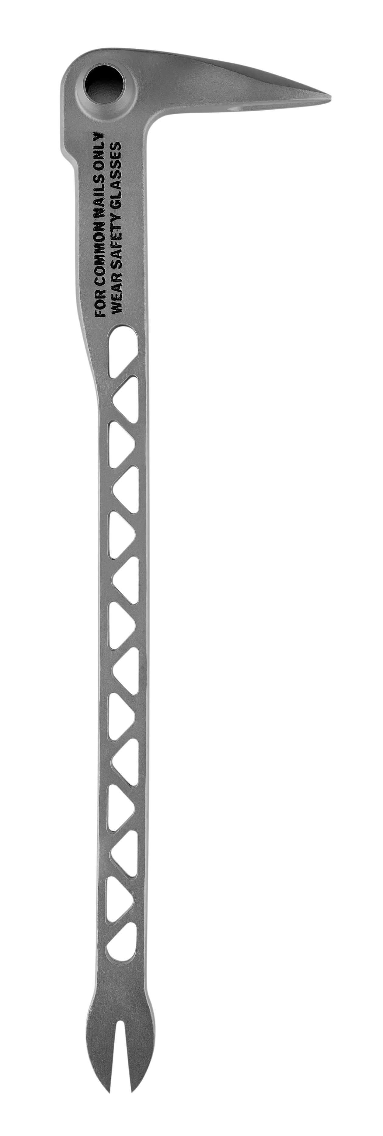 Stiletto TICLW-12, 8oz 12" Titanium Claw bar Nail Puller with Dimpler - Image 4