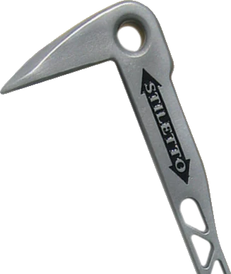 Stiletto TICLW-12, 8oz 12" Titanium Claw bar Nail Puller with Dimpler - Image 5