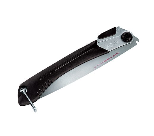Tajima GK-G210, G-Saw™ 210, 9 TPI blade, steel / elastomer folding handle - Image 3