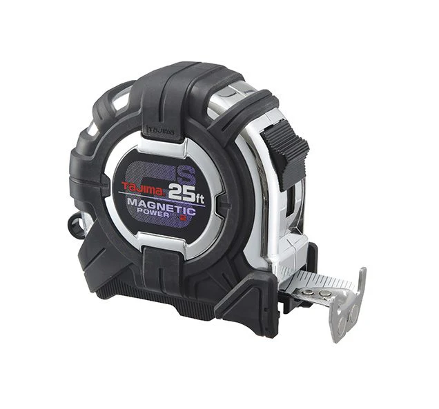 Tajima GS-SC25BW, GS-LOCK, 25ft x 1 in strong tape & MAGNETIC POWER X 2, COMPATIBLE CLIP