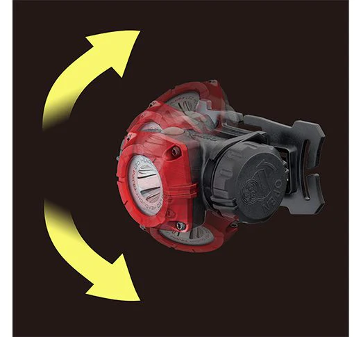 Tajima LE-M501D, GRATI-LITE, wide-angle beam headlamp, 500 lm - Image 4