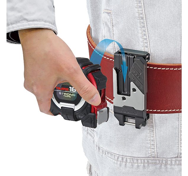 Tajima SF-WHLD, CLIP-n-HOLD Belt Clamping System for 3 Inch Wide Waist Belts - Image 3