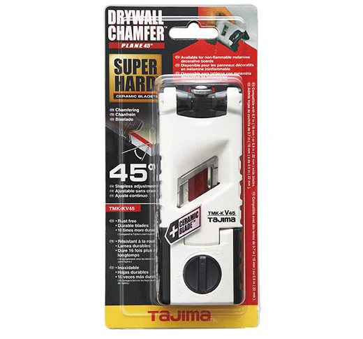 Tajima TMK-KV45, Drywall Chamfer Plane 45° Super Hard Ceramic Blade - Image 6