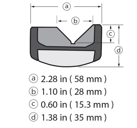 Tajima TMK-KV45, Drywall Chamfer Plane 45° Super Hard Ceramic Blade - Image 7