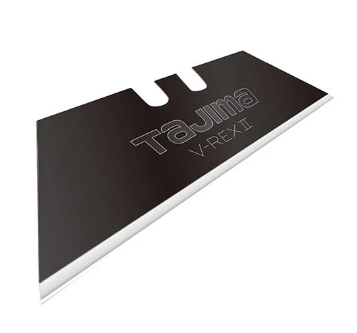 Tajima VRB2-100B, V-REX™ II, premium tempered steel utility knife blades, 100-blade safety dispenser - Image 2