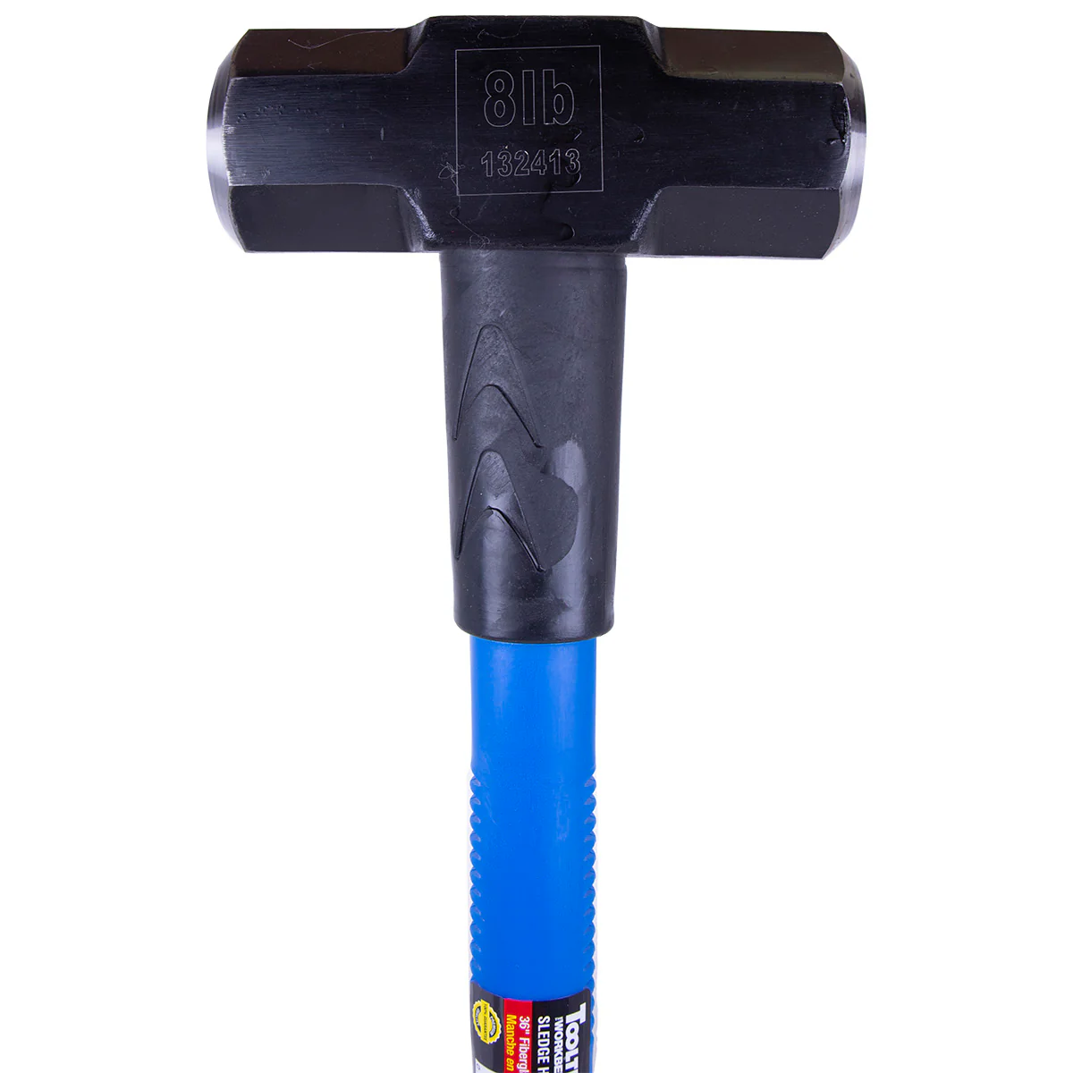 Toolway 132413, Sledge Hammer 8LB Fiber Glass Handle - Image 4