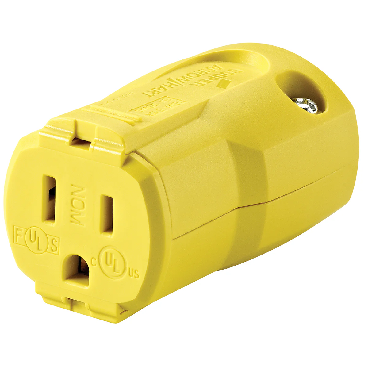 Toolway 83072285, Electrical QuickGrip Female Connector 15A-125V 3-Wire Yellow - Image 3