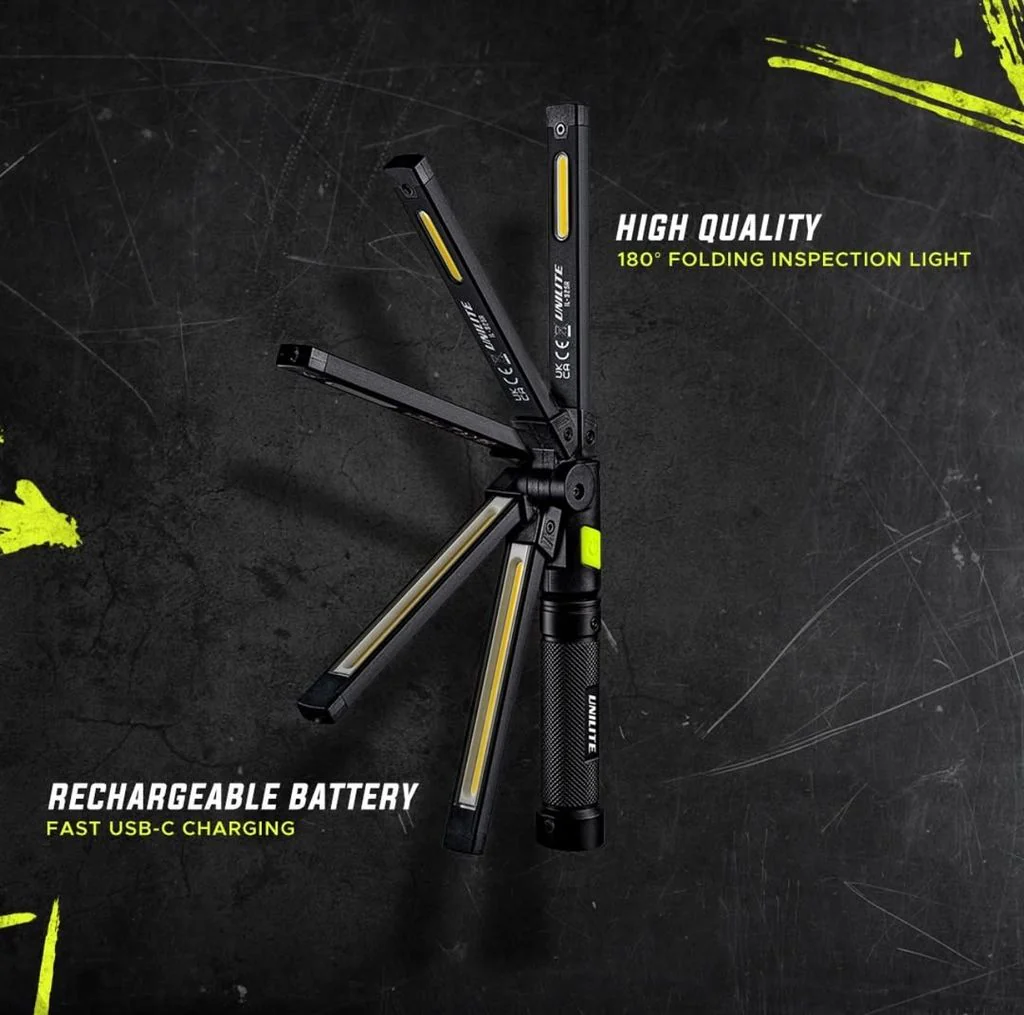 Unilite IL-925R,  FOLDING INSPECTION LIGHT - Image 3
