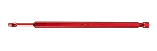 Vega 1150R2A-R, Square #2 Power Bit X 6", Red (Each)