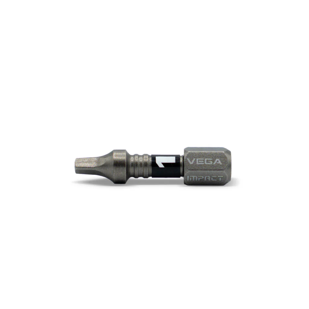 Vega T125R1A-C5, Impactech Square #1 Insert Bit x 1" - Carded 5pc - Image 2