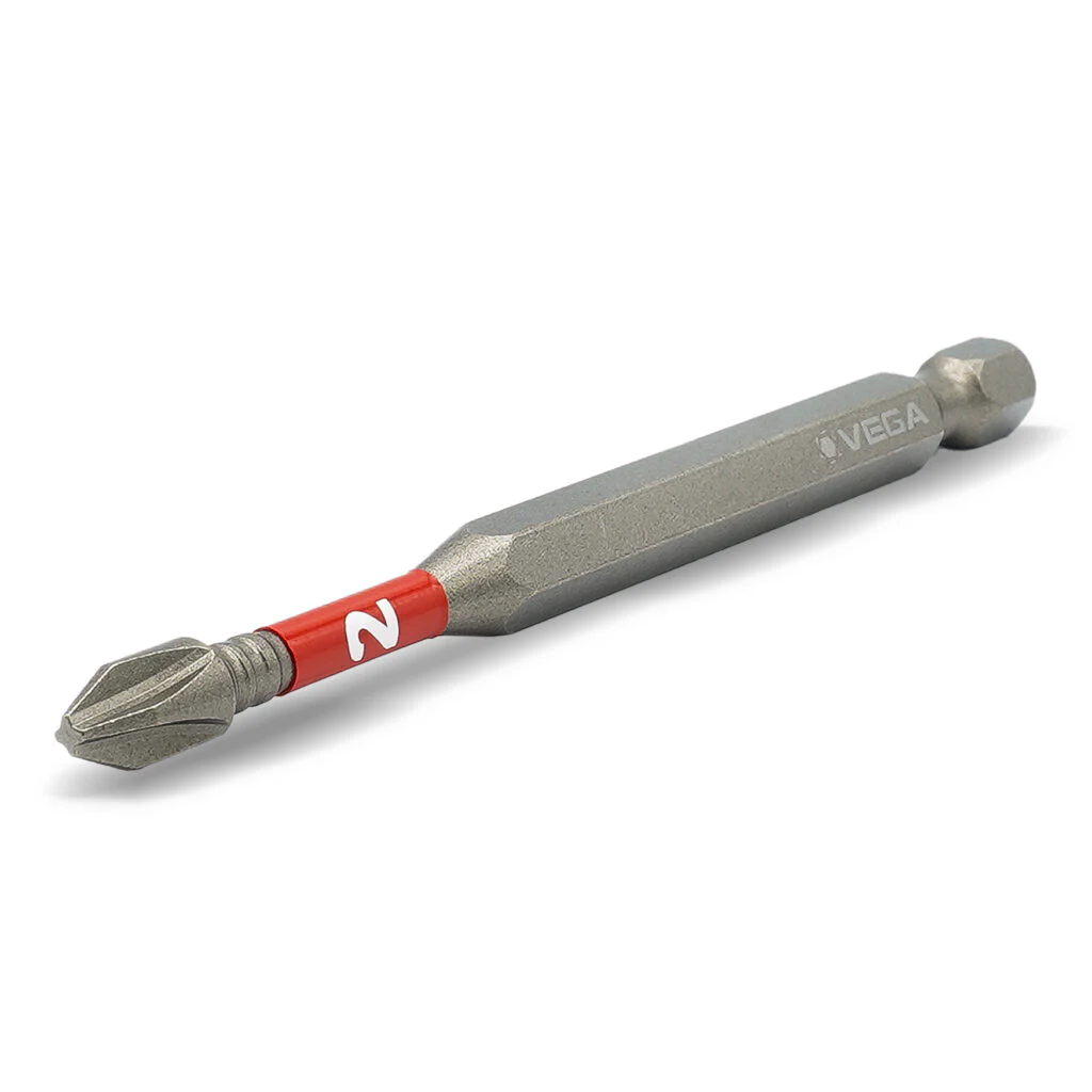 Vega T190P2A-P10, Impactech Phillips #2 Power Bit x 3-1/2"- Plastic Case 10pc - Image 4