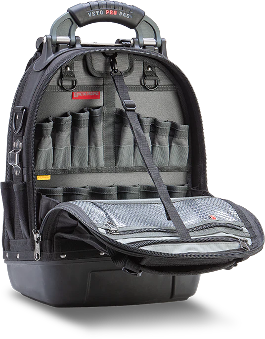 Veto Pro Pac VPP10092 - TECH PAC BLACKOUT Tool Backpack - Image 7