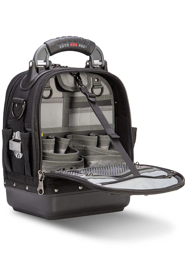 Veto Pro Pac VPP10230, TECH-MCT BLACKOUT Technician Medium Compact Tall Tool Bag - Image 5