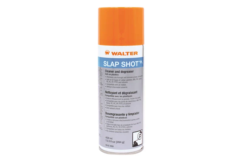 Walter 53C552, Slap Shot PL Cleaner & Degreaser, 400 mL, Aerosol
