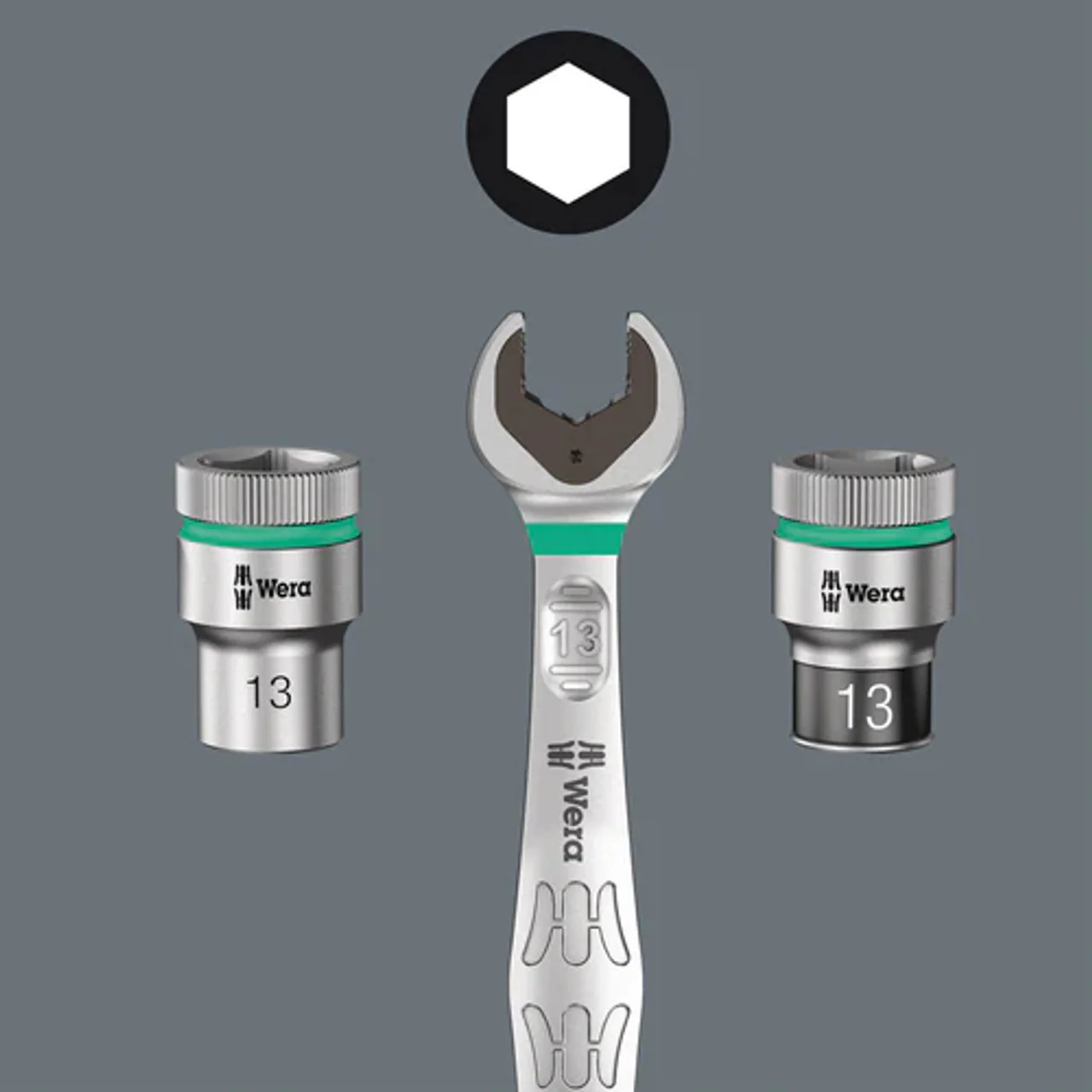 Wera 05005451001, 9607 Magnetic rail B Impaktor 1, 10 pieces - Image 3