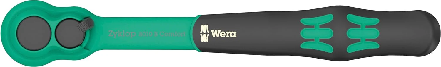 Wera 05005530001, 8100 SB 12 Zyklop Comfort Ratchet set, reversing lever, 3/8" drive, metric, 16 pieces - Image 8
