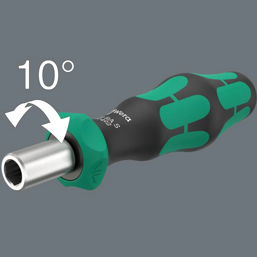 Wera 05051492001, 838 RA S Bitholding screwdriver with ratchet functionality, 1/4", 1/4" x 102 mm - Image 3