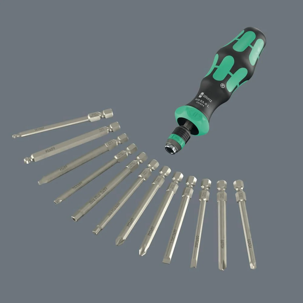 Wera 05051494001, 838 RA-R L Ratchet Screwdriver - Image 6
