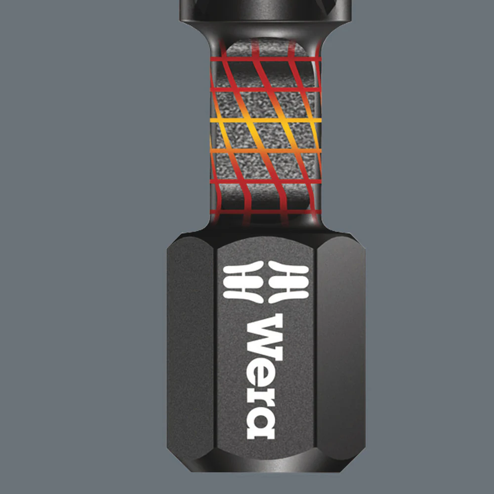 Wera 05073972001, 868/4 IMP DC SB IMPAKTOR SQUARE-PLUS BITS, # 3 X 50 MM - Image 3