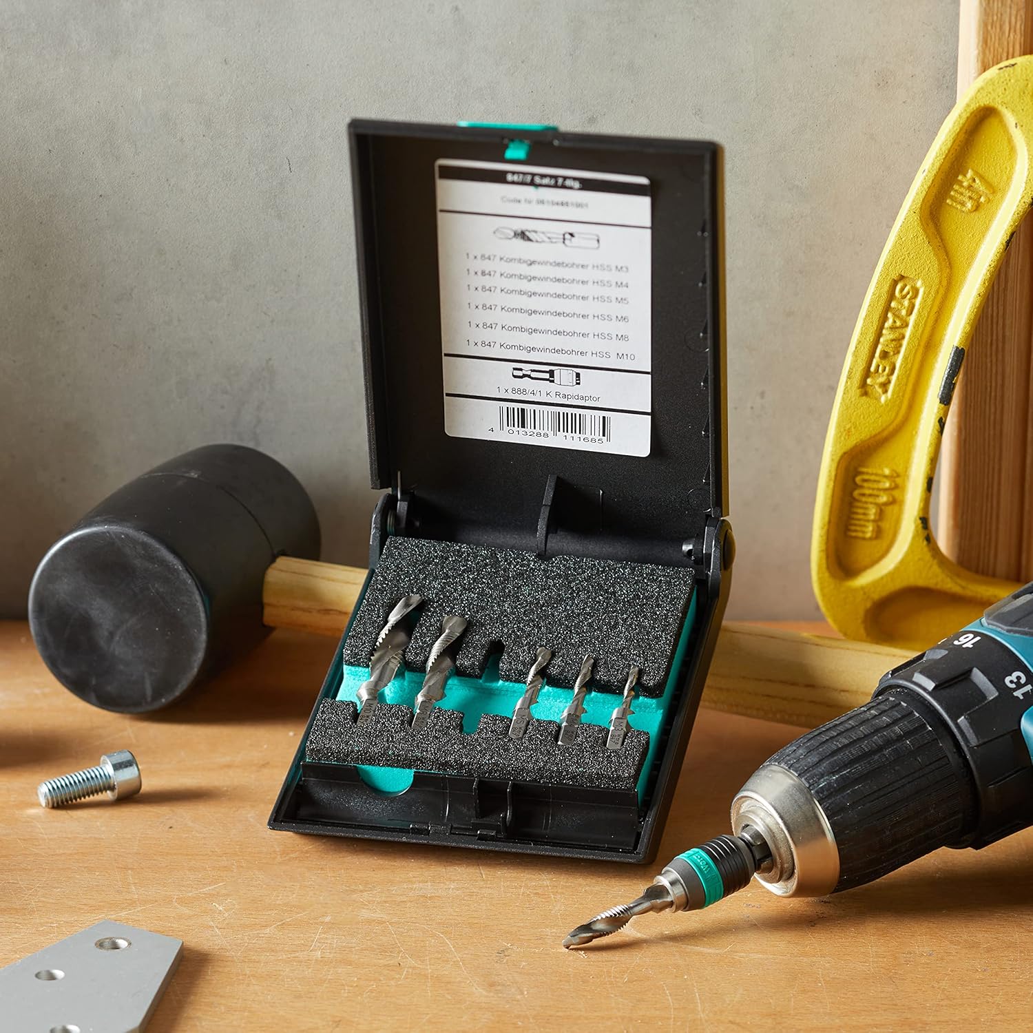Wera 05104651001, 847/7 SET COMBINATION DRILL BITS SET, 7 PIECES (Discontinued) - Image 8
