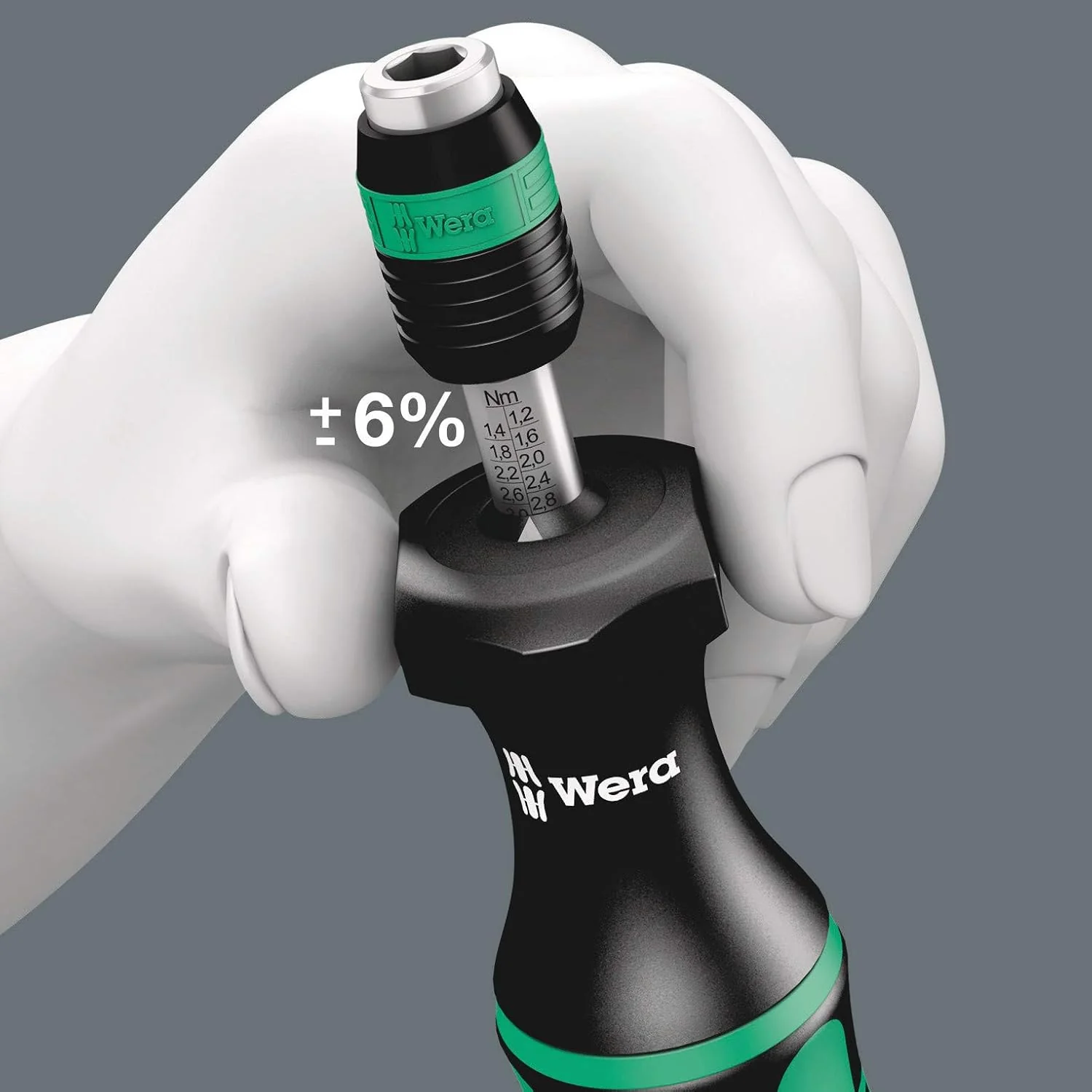 Wera 05350451001, 7445/46/47 KRAFTFORM TORQUE SCREWDRIVER SET 2.5-55.0 IN.LBS., 27 PIECES - Image 5